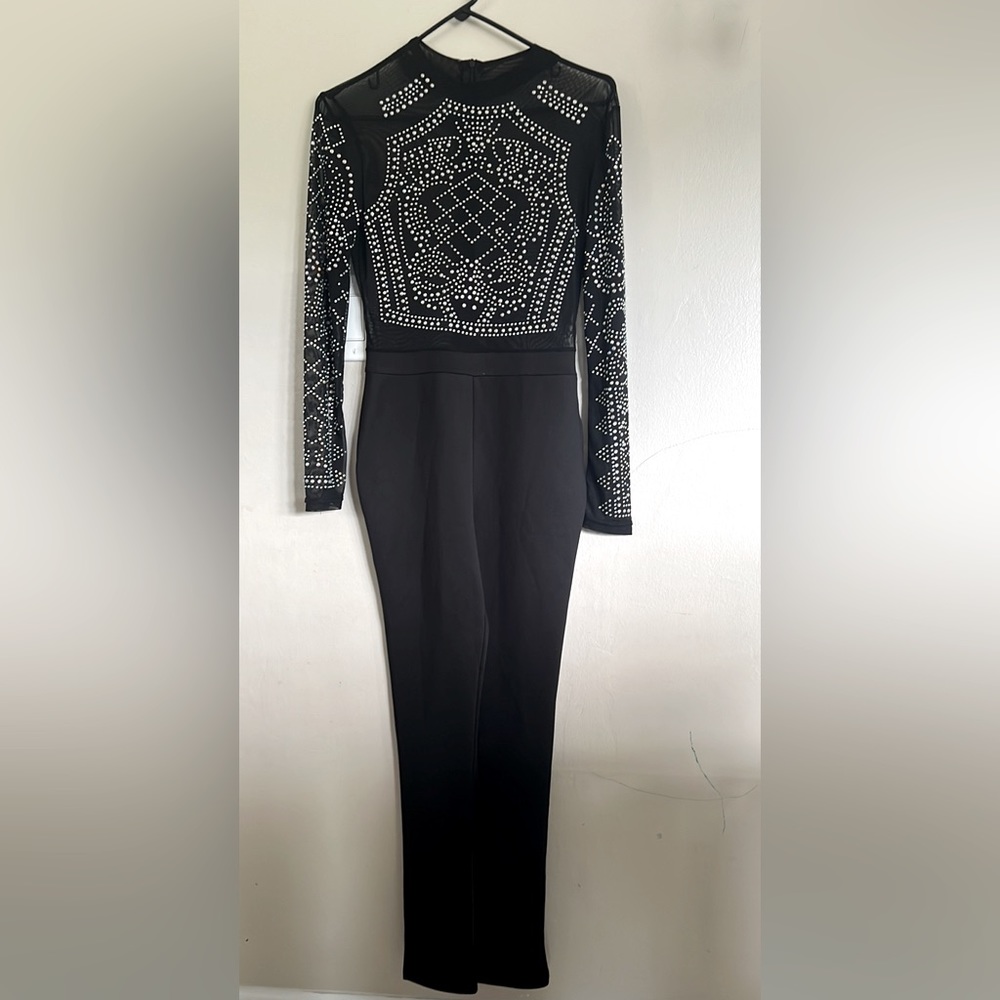 Transparent jumpsuit